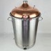 Куб перегонный ЛЮКС 70л с медной крышкой 2"